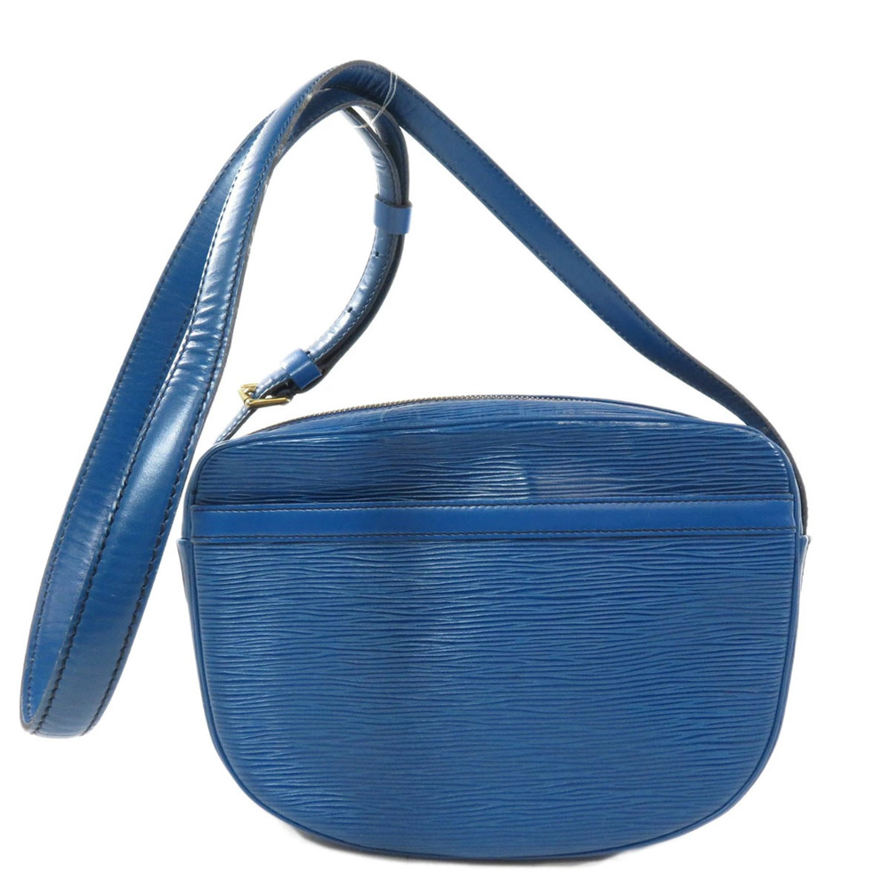 Louis Vuitton Leather Shoulder Jeune Blue Epi Bag Fille Toledo
